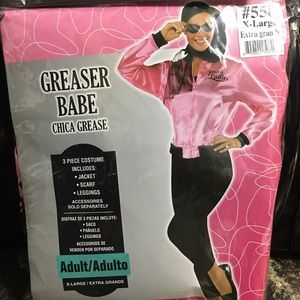 Adult Greaser Babe Costume XL